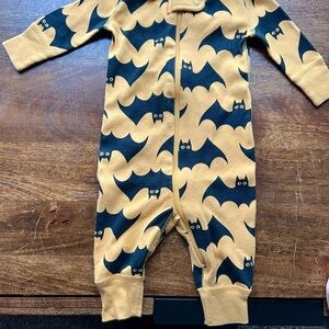 Hanna Anderson Yellow Bat Pajama 0-3
